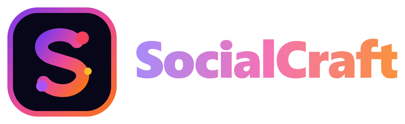SocialCraft Media Agency Logo